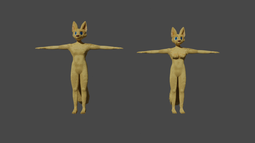 Furry character build attempt preview image